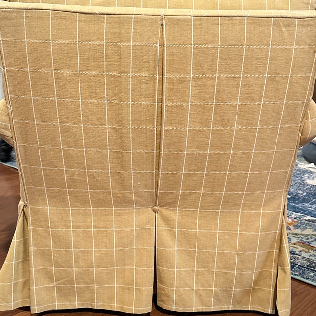 Windowpane Club Chair | Chairish