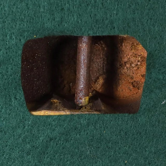 Wood Group of Three Vintage Decorative Ball Top Pegs For Sale - Image 7 of 8