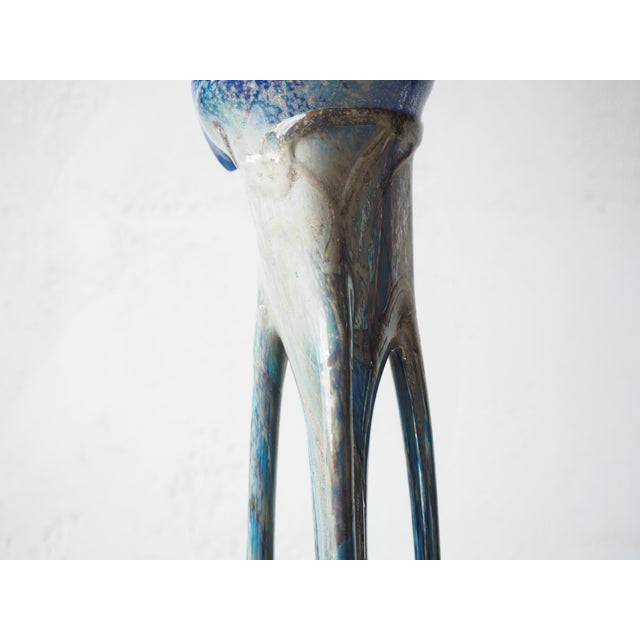 Mid-Century Art Glass Vase, Bohemia, 1960s For Sale - Image 12 of 18
