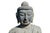 Antique Stone Buddha Statue Hand Carved 19th Century Tang Style For Sale - Image 9 of 17