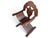 Wood Vintage Savonarola Cedar Chair, 1950s For Sale - Image 7 of 18