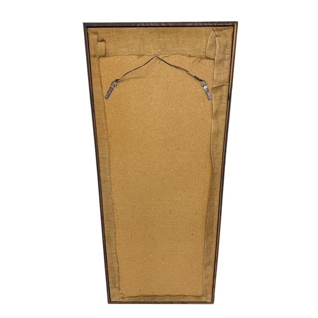 Wood Mid-Century Modern Carved Jesus Religious Wall Art For Sale - Image 7 of 7