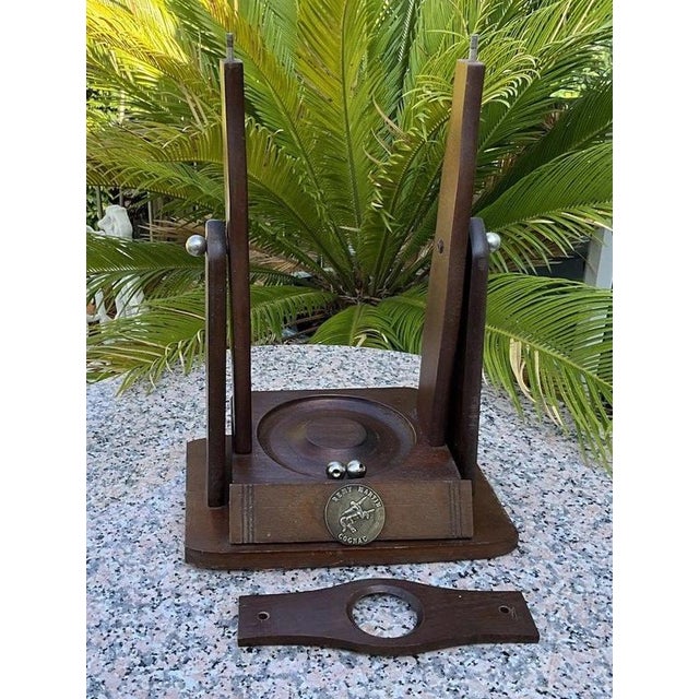 Vintage Champagne Cognac Display Bottle with Mahogany by Rémy Martin For Sale - Image 6 of 18