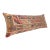 Handwoven Antique Persian Rug Lumbar Pillow Cover – Decorative Tribal Cushion Cover -16'' :X 41''' For Sale