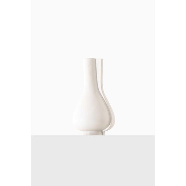 Scandinavian Modern Surrea Vase in Stoneware by Wilhelm Kåge, 1950s For Sale - Image 4 of 5