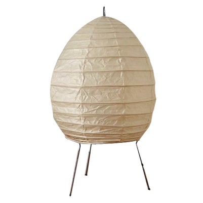 Vintage Model 1N Light Sculpture Table Lamp by Isamu Noguchi