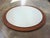 Wood Vintage Round Teak Mirror, 1970s For Sale - Image 7 of 9