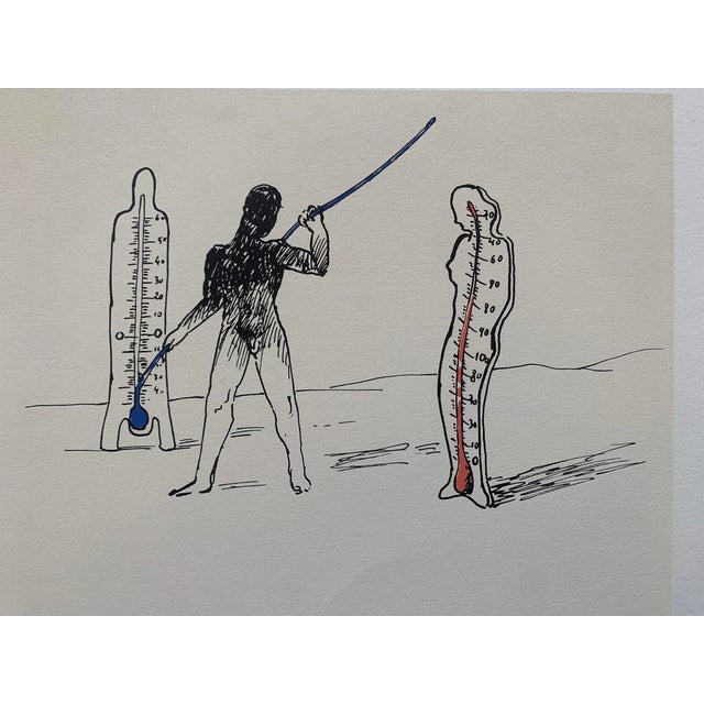 Marcel Jean, Surrealist Composition, 1960s, Lithograph For Sale - Image 6 of 6