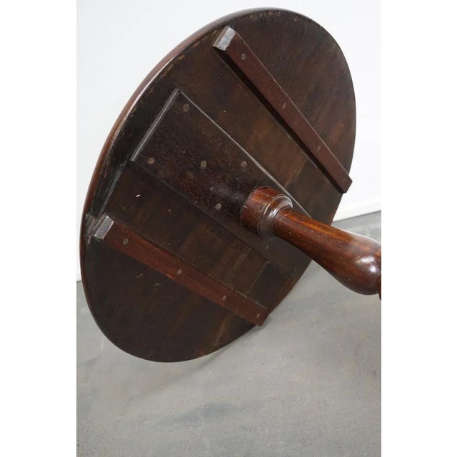 19th Century Victorian Mahogany Wine Table For Sale - Image 10 of 13