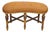 Antique Joerns Bros French Provincial Kidney Bean 6 Leg Vanity Bench Stool For Sale