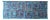 Blue Hanging Tapestry from Missoni, Italy, 1980s For Sale