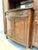 Art Nouveau Oak Buffet with Leaded Glass Doors For Sale - Image 4 of 5