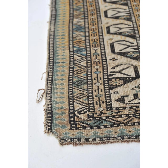 Textile Antique Edwin Shirvan Kuba Caucasus Mountains Rug, 4 x 6 For Sale - Image 7 of 11