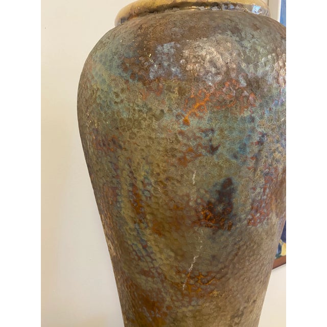 1980s Momumental Large Tony Evans Vase For Sale - Image 5 of 10