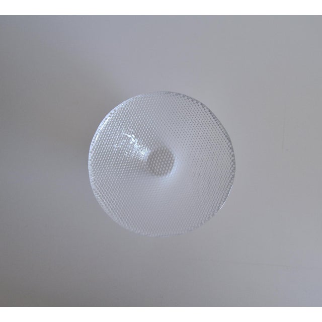 1990s Glass Bowl by Trigona for Holmegaard, Denmark, 1980s For Sale - Image 5 of 9