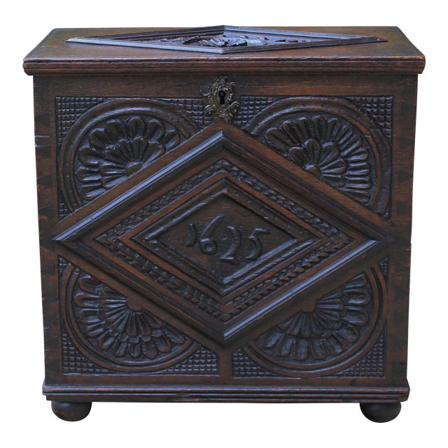 19th Century Antique English Blanket Chest Chairish