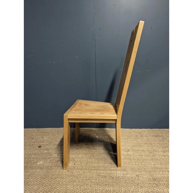 Dining Chairs in Elm from Maison Regain, Set of 4 For Sale - Image 4 of 6