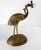 19th Century American Chinoiserie Brass Standing Crane Incense Holder for Mantle For Sale - Image 4 of 14