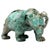 Beryl emerald bear: Measures: 5.5" x 2" x 2.5" H.