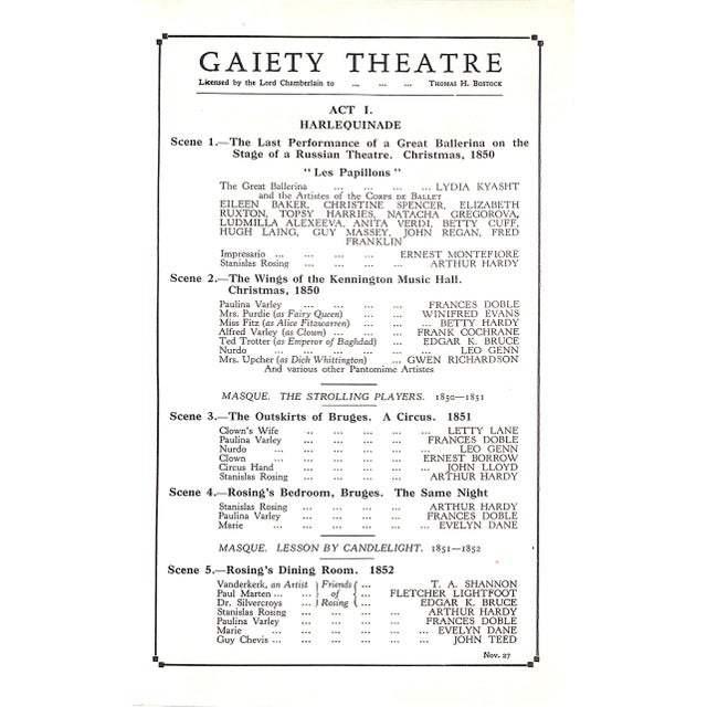 Frances Doble in "Ballerina" 1933 For Sale - Image 4 of 8