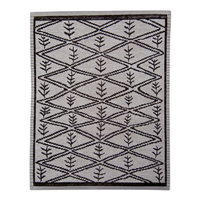 Hand Knotted Turkish Tulu Rug 8'4" x 10'2" For Sale