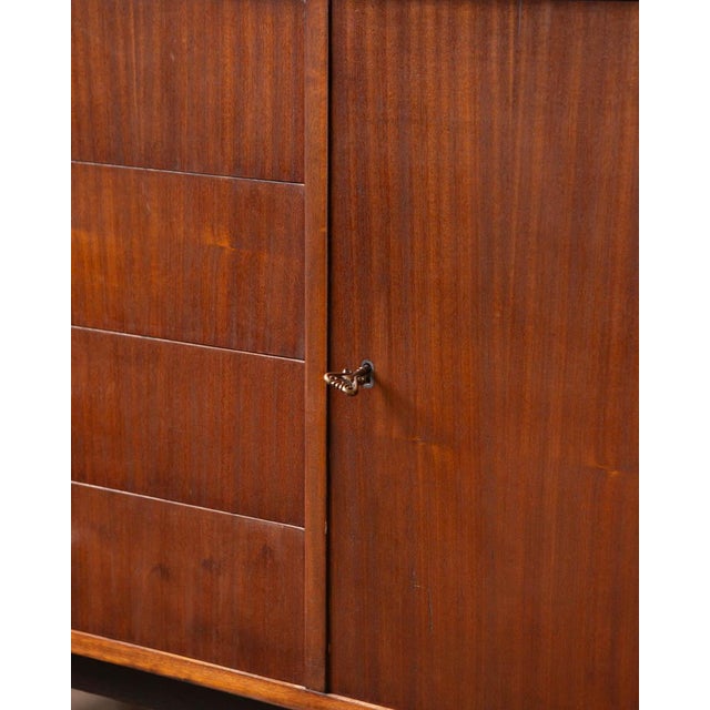 Polish Mid-Century Mahogany Credenza, 1970s For Sale In Columbus - Image 6 of 15