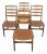 Mid 20th Century Danish Dining Room Chairs - 4 Pieces For Sale