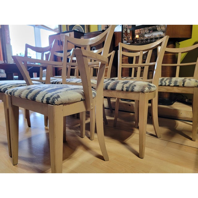 Paul Frankl Mid-Century Modern Dining Chairs - Set 9 Plus 1 For Sale - Image 16 of 18