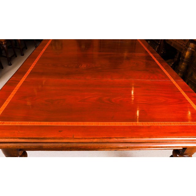 Antique William IV Flame Mahogany Extending Dining Table, 1800s For Sale - Image 15 of 18