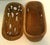 Vintage Carved Wood Box With Lid Hand Carved African Safari Animals as Is / Read For Sale - Image 10 of 12