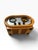 1990s Retro Dakin Am/Fm Tabletop Radio, Faux Wood & Silver-Tone Finish, Model 401 For Sale - Image 4 of 7