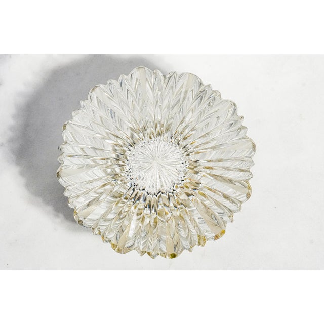Lovely Victorian Antique Cut Crystal English Sterling Silver Match Holder Home Decor Tobacciana For Sale - Image 15 of 16