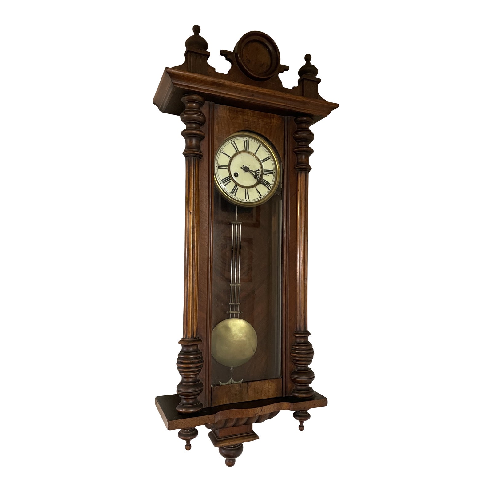 Antique Late 19th Century German Vienna Regulator Wall Clock By Kienzle Chairish