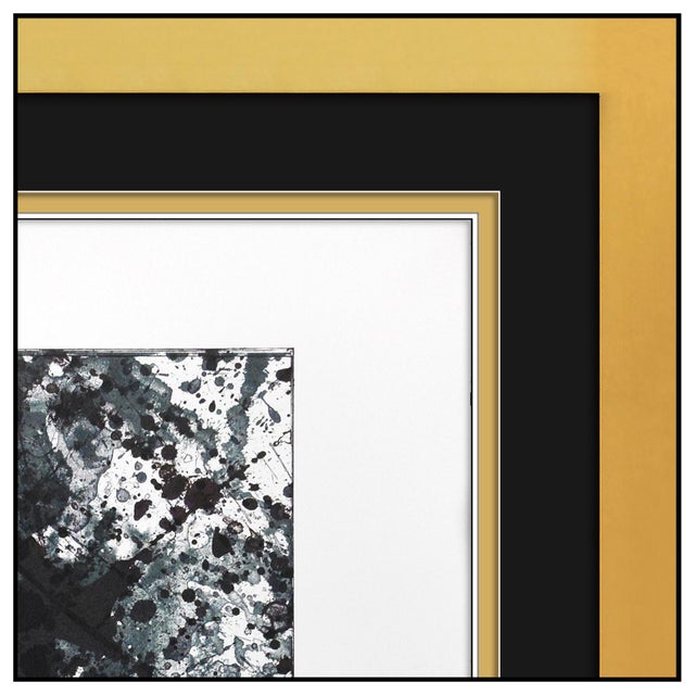 Mid 20th Century Untitled Abstract Black Lithograph Sam Francis For Sale In Minneapolis - Image 6 of 6
