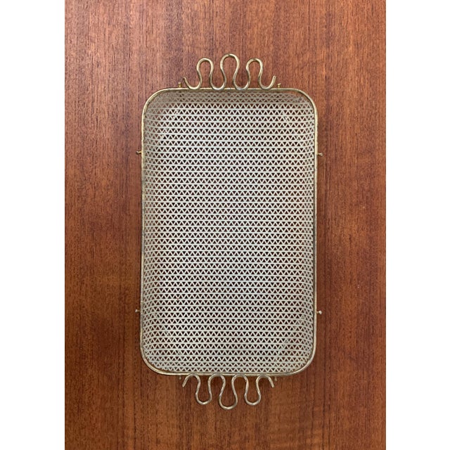 Small Mid-Century Perforated Tablet For Sale - Image 6 of 18