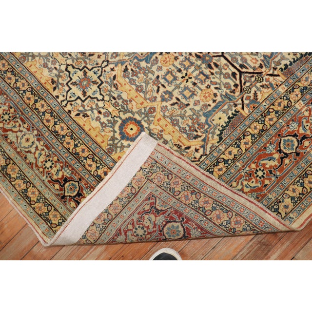 Zabihi Collection Hadji Jalili Tabriz Rug For Sale - Image 4 of 9
