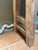Brown Handcrafted Reclaimed Wood Console Table For Sale - Image 8 of 9