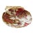 Jacobean Floral Shell Ring Dish Scallop Trinket Dish Boho Maximalist Decor Gift For Sale