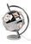 Oscar Torlasco Table Lamp in Chromed Metal and Cut Glass by Oscar Torlasco, Italy, 1970s For Sale - Image 4 of 10