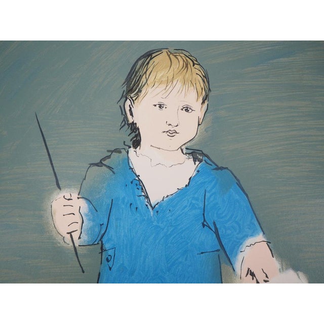 Pablo Picasso, Enfant et agneau (Petit Paul Picasso), Lithograph For Sale - Image 7 of 11