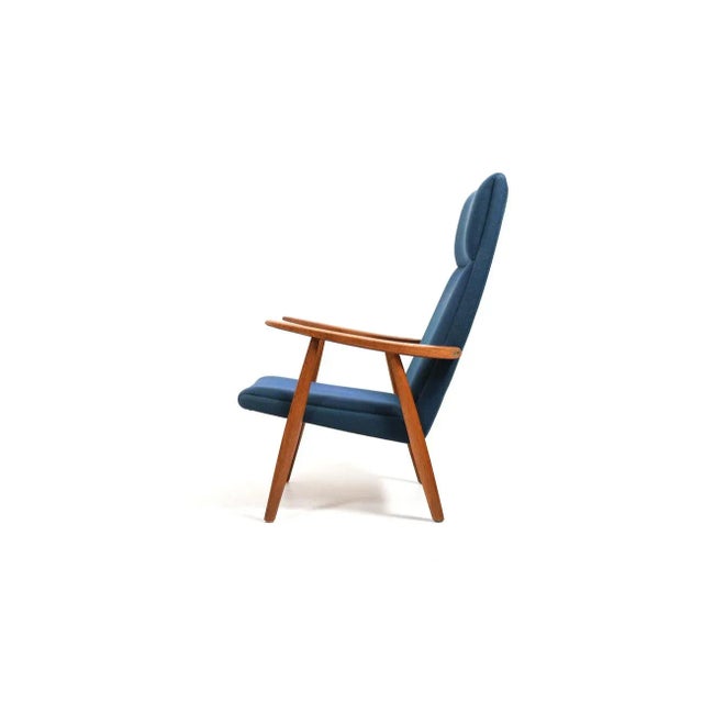 GE-260 High Back Easychair in Oak by Hans J. Wegner for Getama, 1950s For Sale - Image 9 of 13