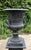 Large Cast Iron Urn, 1920 For Sale - Image 4 of 12