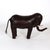 1960s 1960s Leather Elephant Footstool by Dimitri Omersa for Abercrombie & Fitch For Sale - Image 5 of 10