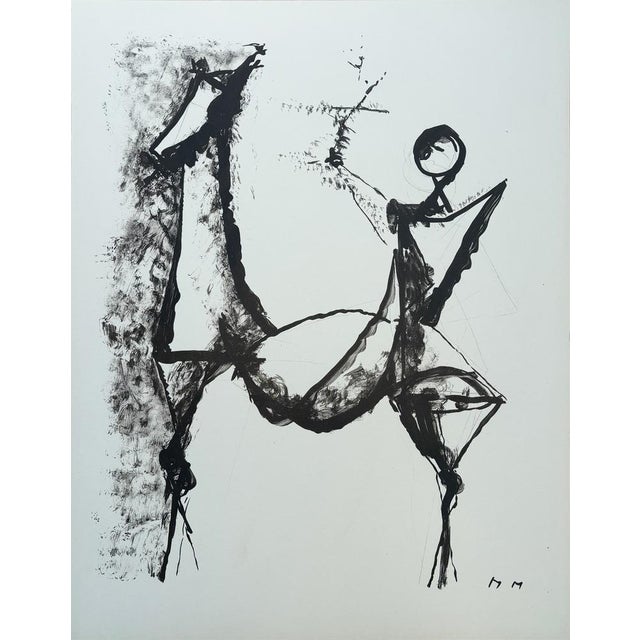 Marino Marini, Composition, 1966, Original Lithograph For Sale - Image 7 of 8