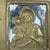 Metal 19th Century Madonna and Child in Brass and Polychrome Enamels For Sale - Image 7 of 12