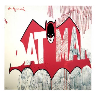 Andy Warhol, Batman, Lithograph For Sale