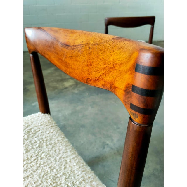 1960s Vintage Danish Chairs from Bramin, 1970, Set of 4 For Sale - Image 5 of 8