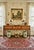 Vintage Extra Long Traditional Wright Table Company Scalloped Yew Wood Sideboard / Console Table For Sale - Image 11 of 15