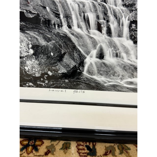 Photography Robert Morris Laurel Falls in Smokey Mountain National Park, Tennessee Limited Photograph, Certificate For Sale - Image 7 of 11