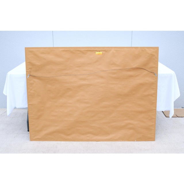 1980's Kerry Hallam Amalfi Coast Mediterranean Limited Edition Signed Serigraph For Sale - Image 18 of 18